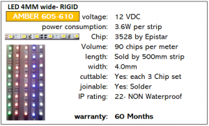 Sasign 4MM LED strips