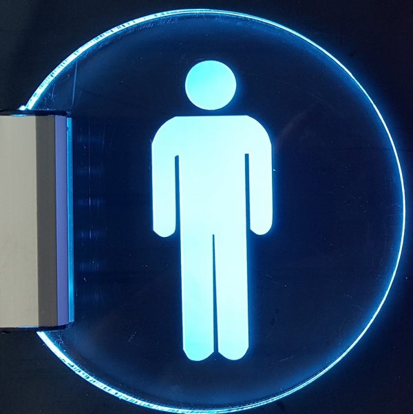 Mini Extrusion wall mounted Male by Sign Lighting Australia