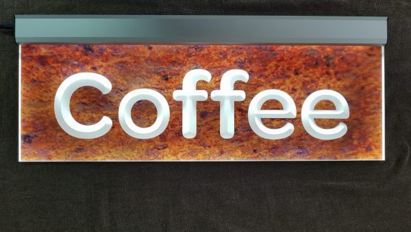Mini Extrusion Coffee sign by Sign Lighting Australia