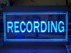 Recording Edge-lit sign by Sign lighting Australia