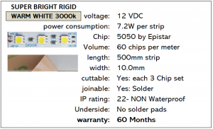 Sign Lighting Australia Super Bright Warm White LEDs