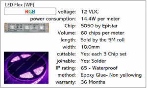 Sasign WP Flex RGB IP65